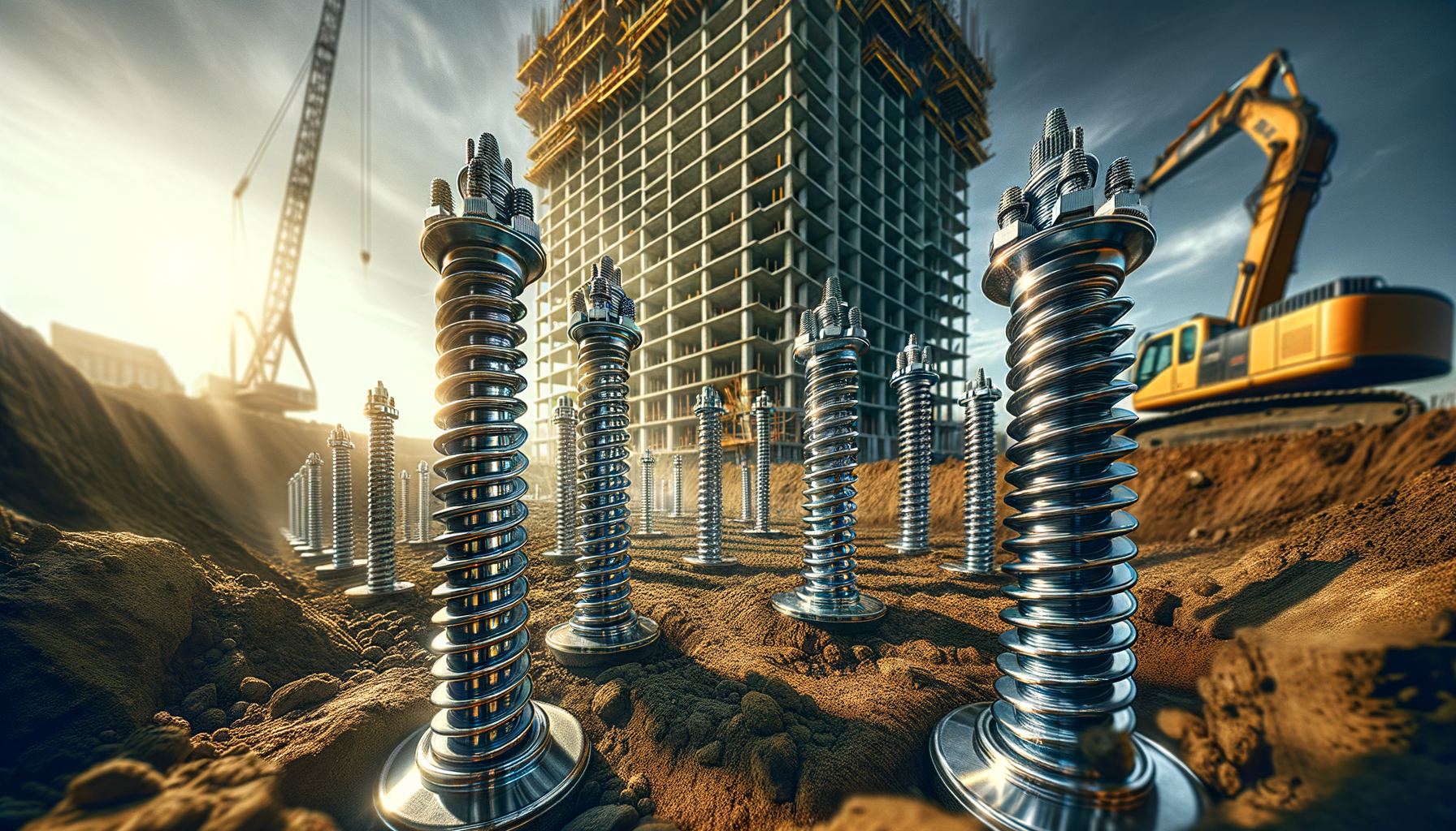 Helical Piers: The Ultimate Solution for Strong and Stable Foundations